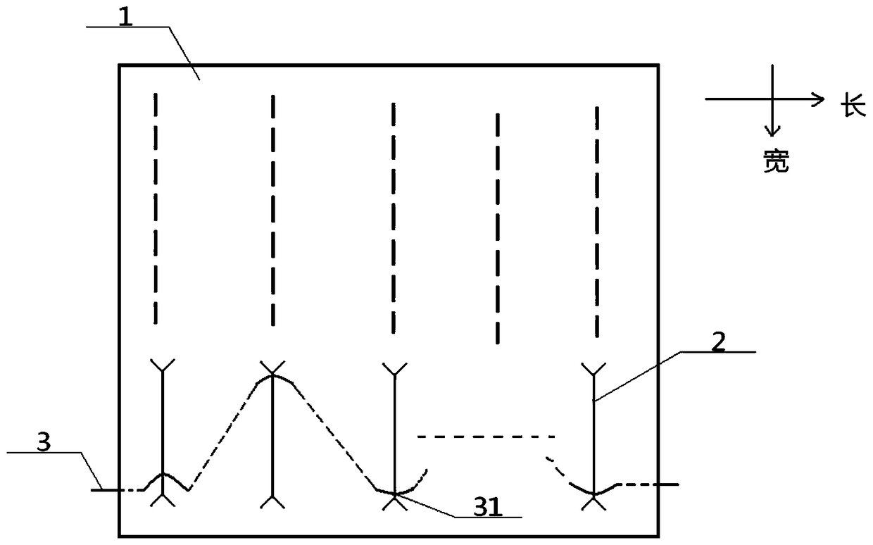 Preparation method of elastic non-woven fabric and elastic non-woven fabric