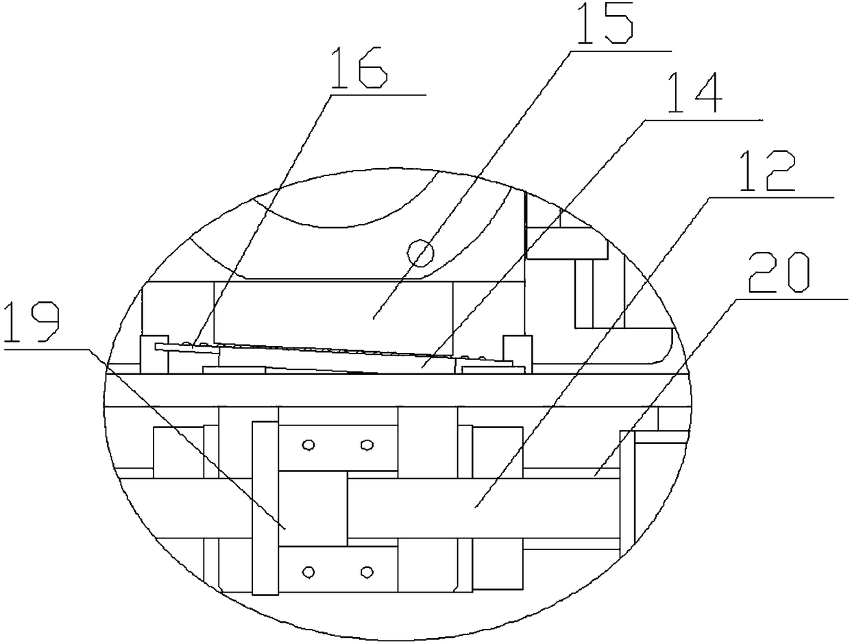 Battery pole sheet coating device