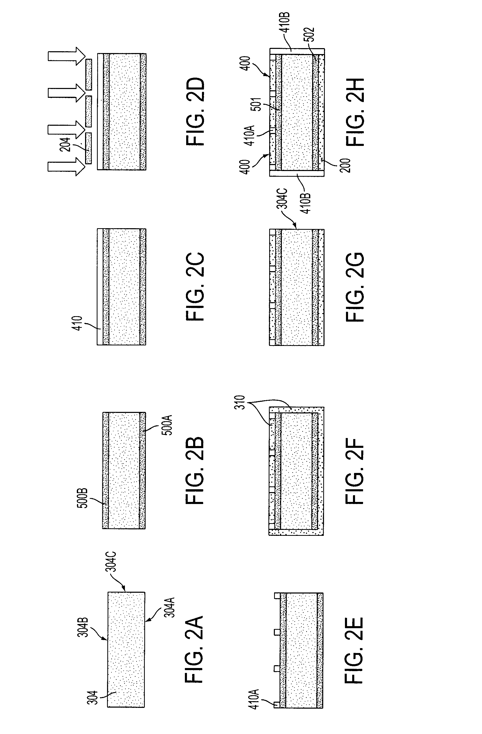 Method of fabricating patterned CZT and CdTe devices