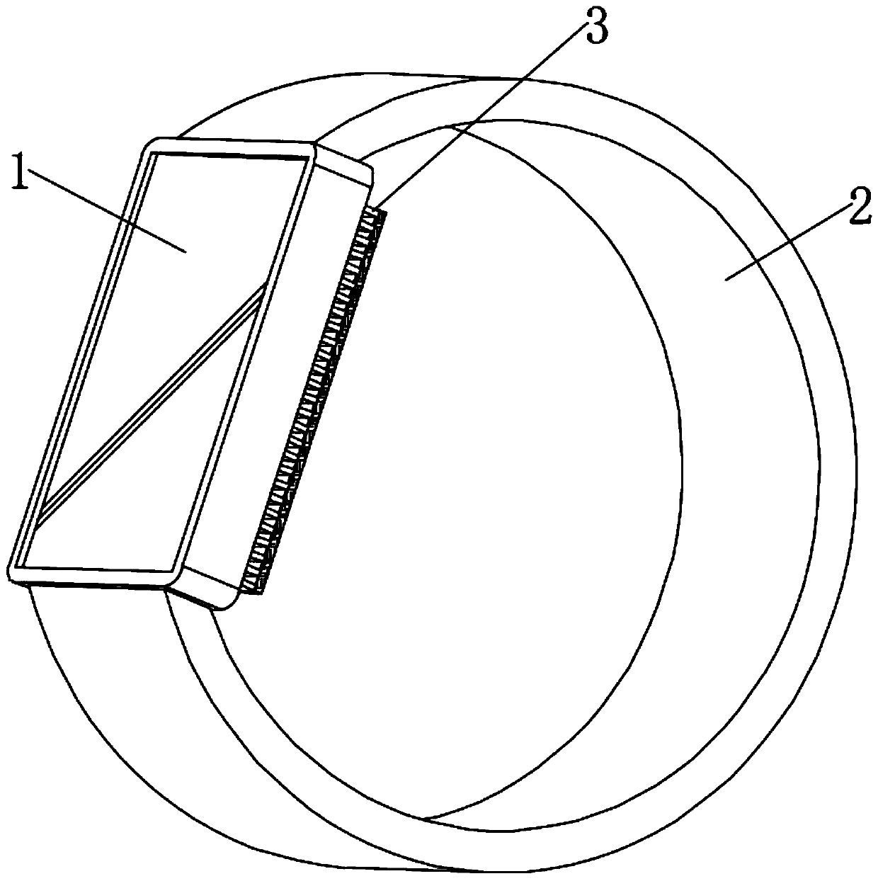 Memory aid convenient for word learning in ordered arrangement