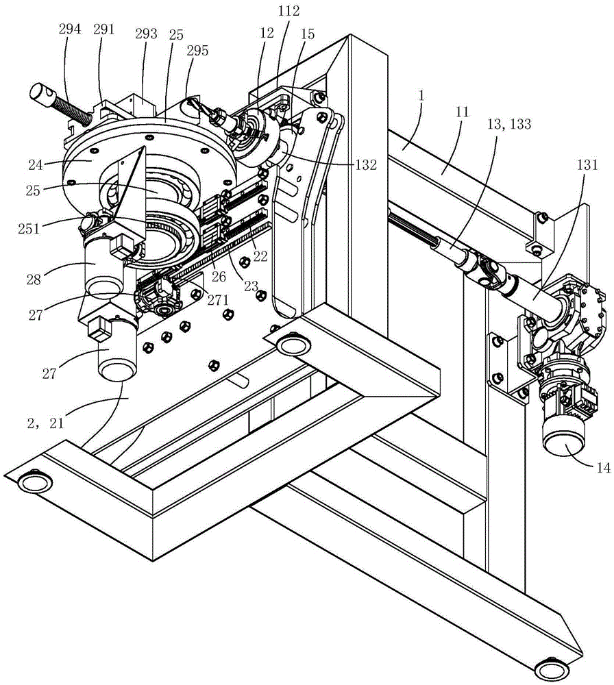 Numerical control grooving machine with rotary table