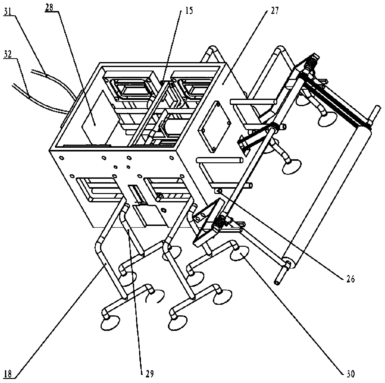 Surface cleaner for high-rise buildings