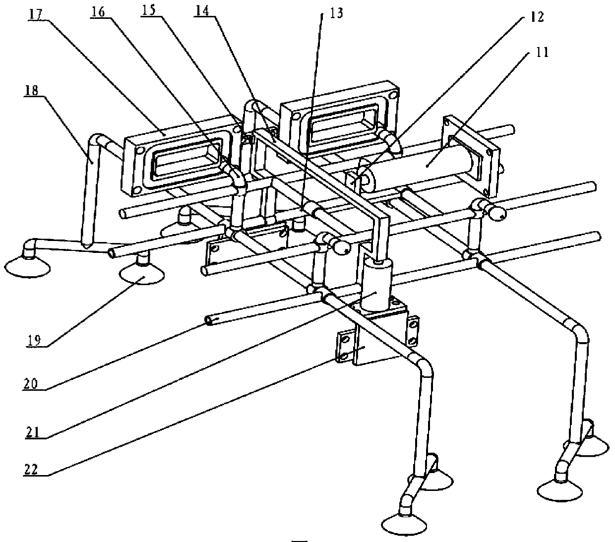 Surface cleaner for high-rise buildings