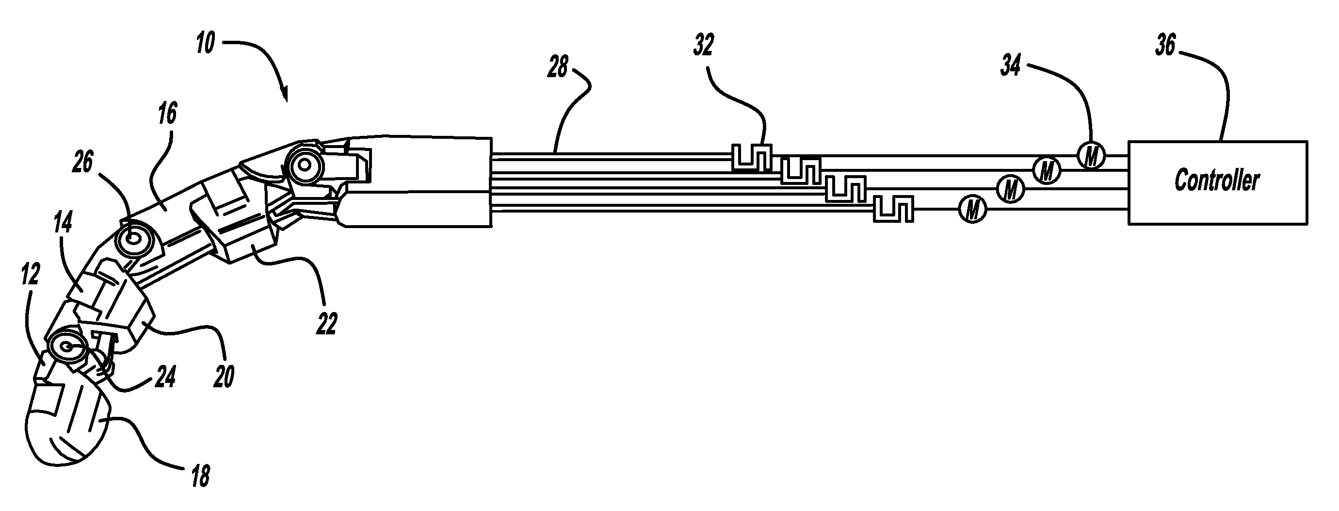 Joint-space impedance control for tendon-driven manipulators