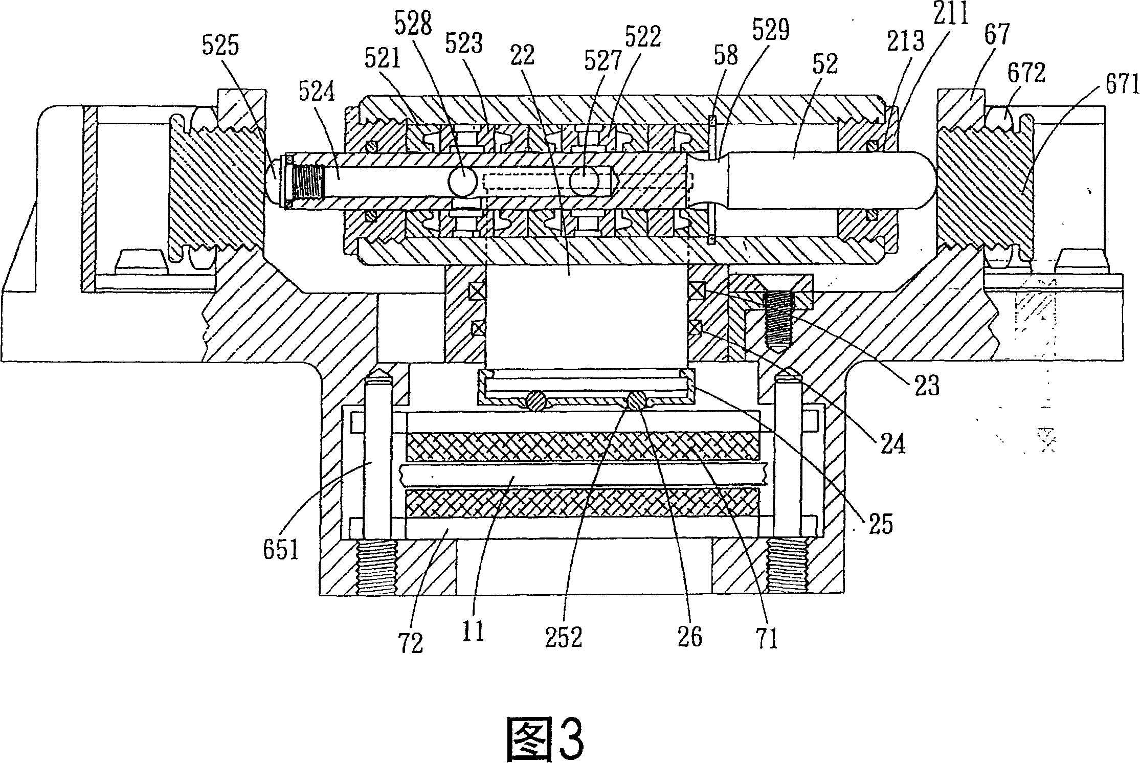 Hydraulic disk type brake