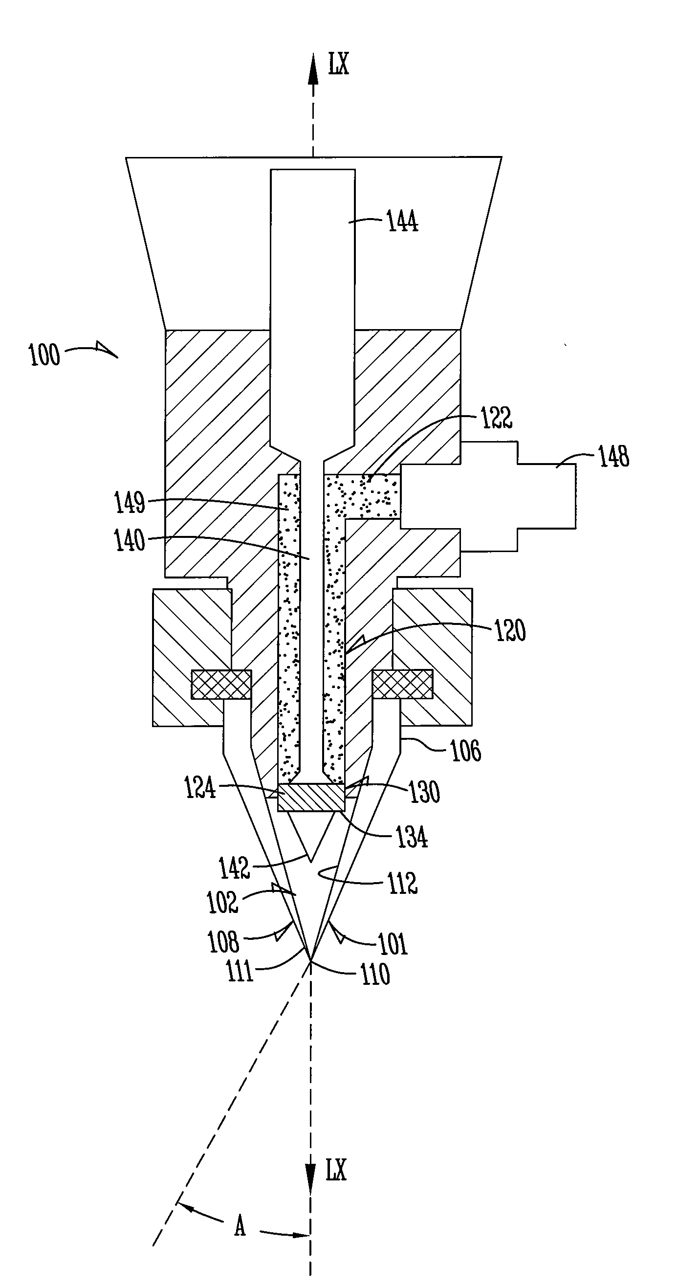 Dispensing patterns including lines and dots at high speeds