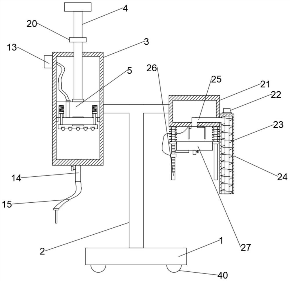 Rapid sampling device for clinical pharmacy