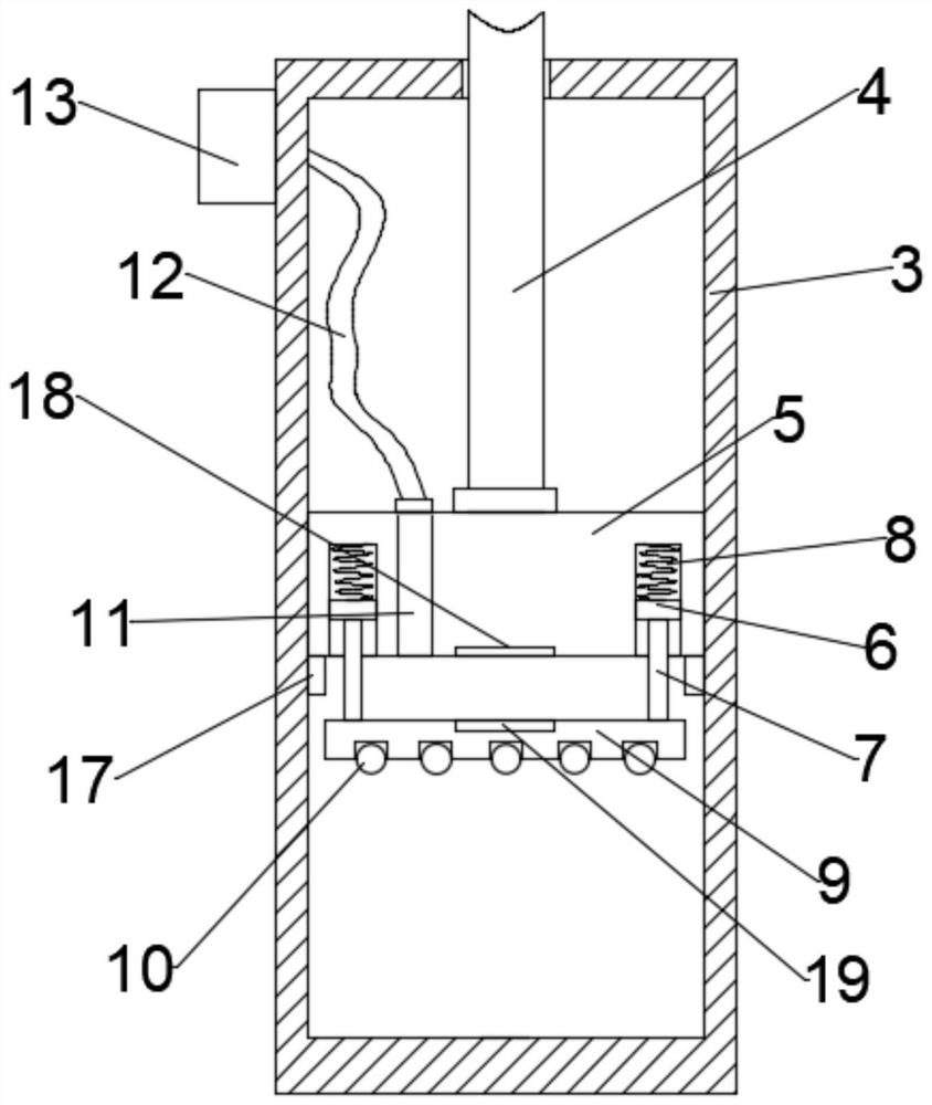 Rapid sampling device for clinical pharmacy