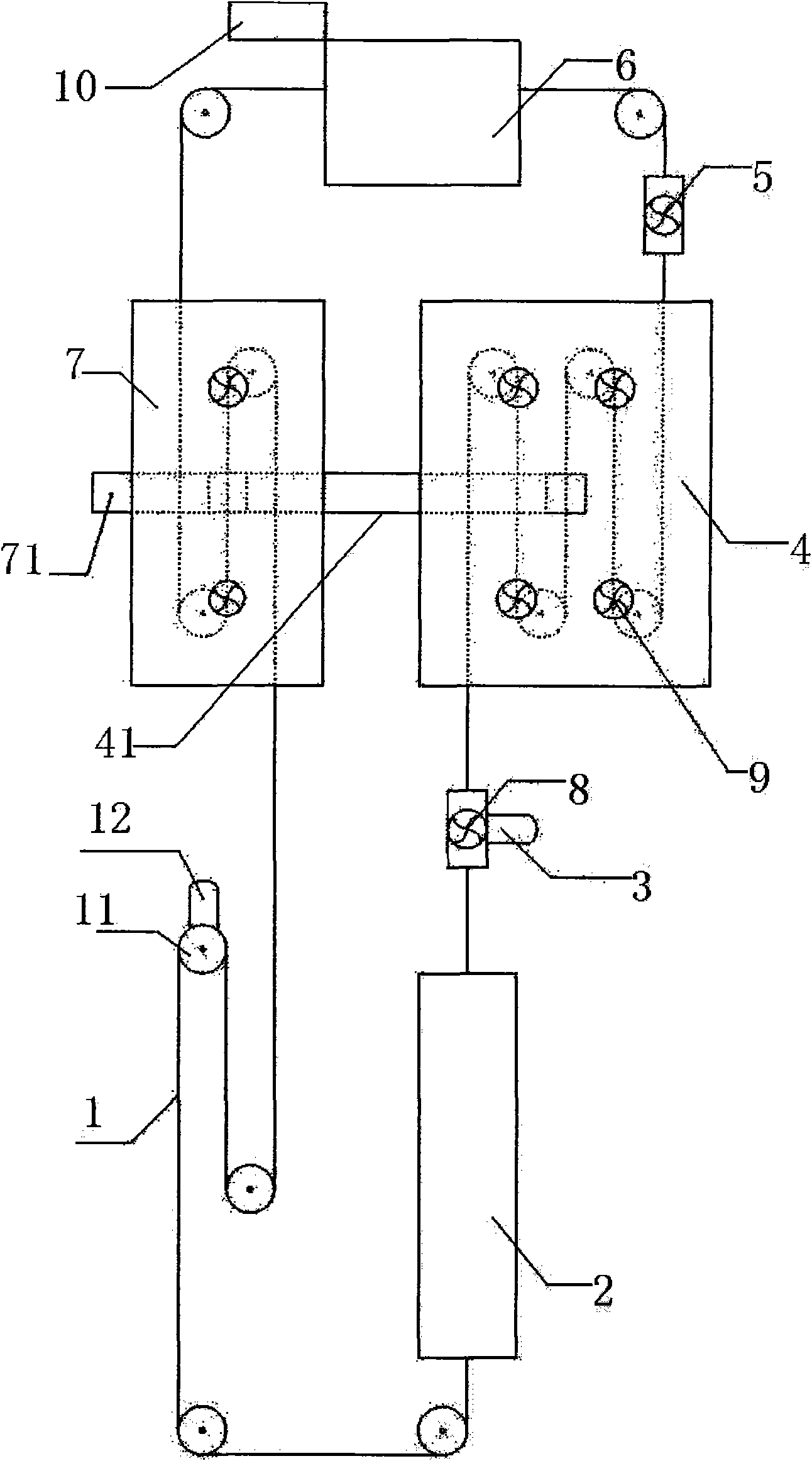 Full-automatic glazing production line and full-automatic glazing process