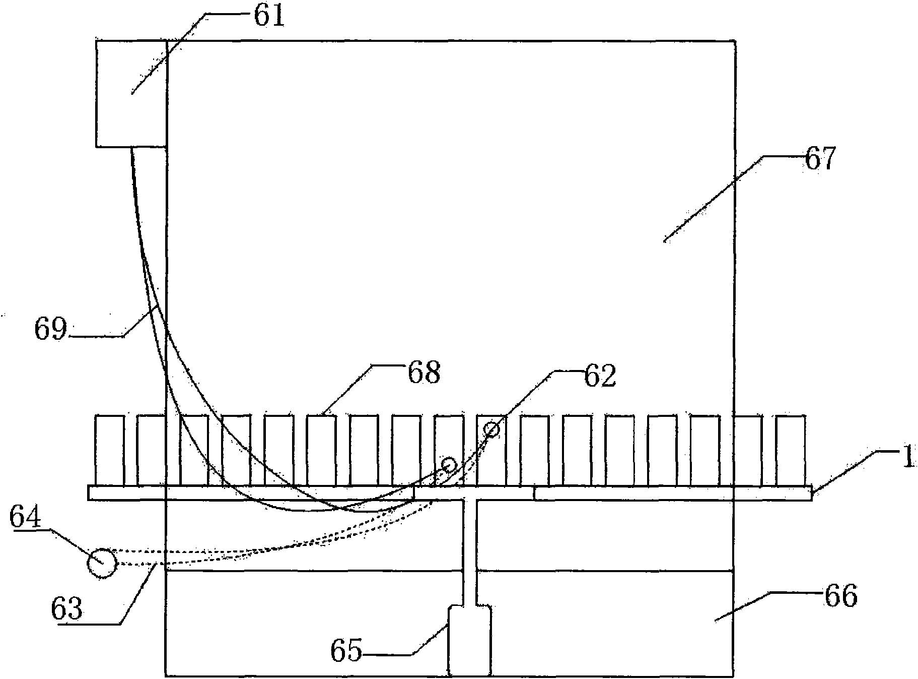 Full-automatic glazing production line and full-automatic glazing process