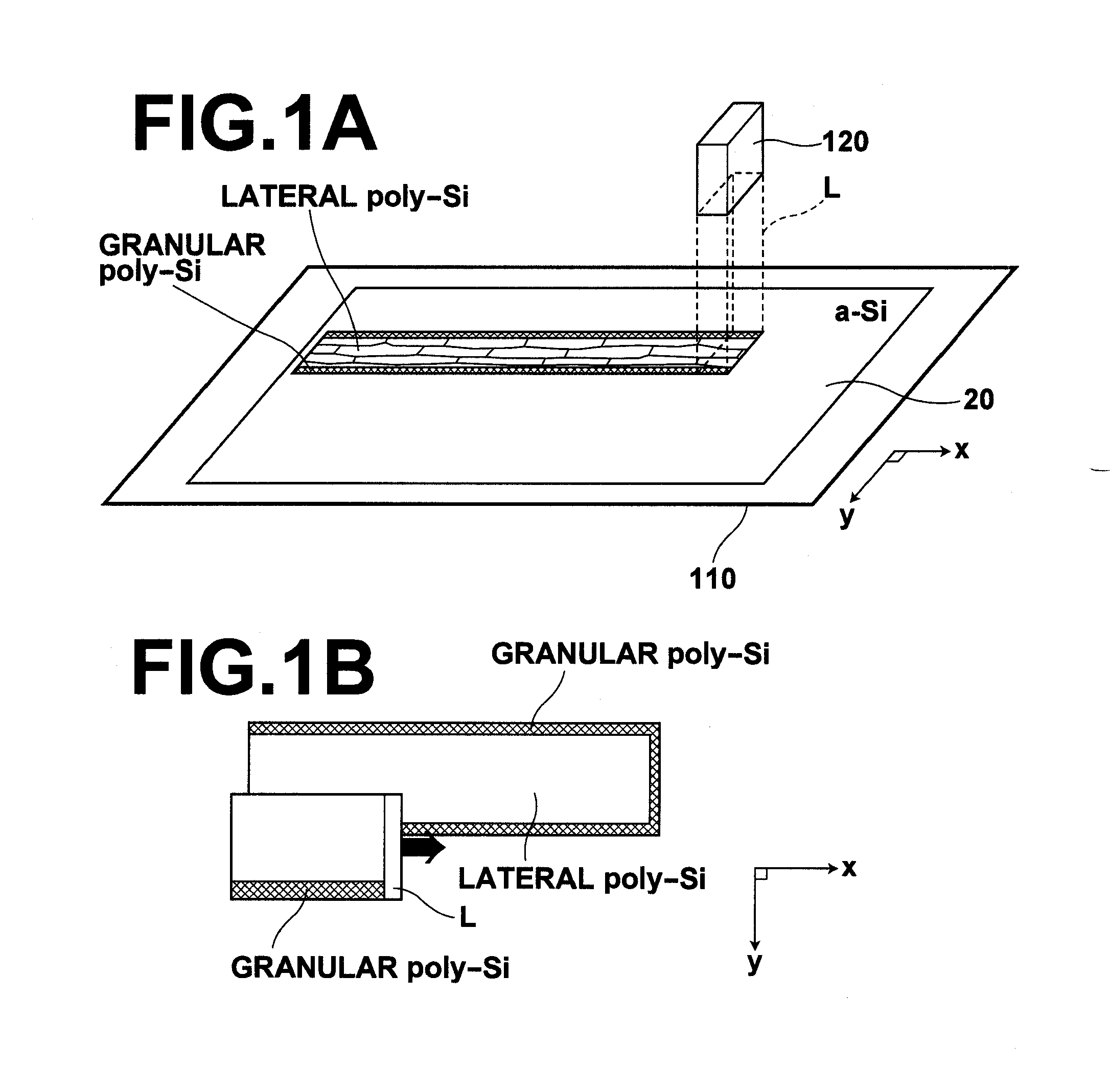 Process and system for laser annealing and laser-annealed semiconductor film