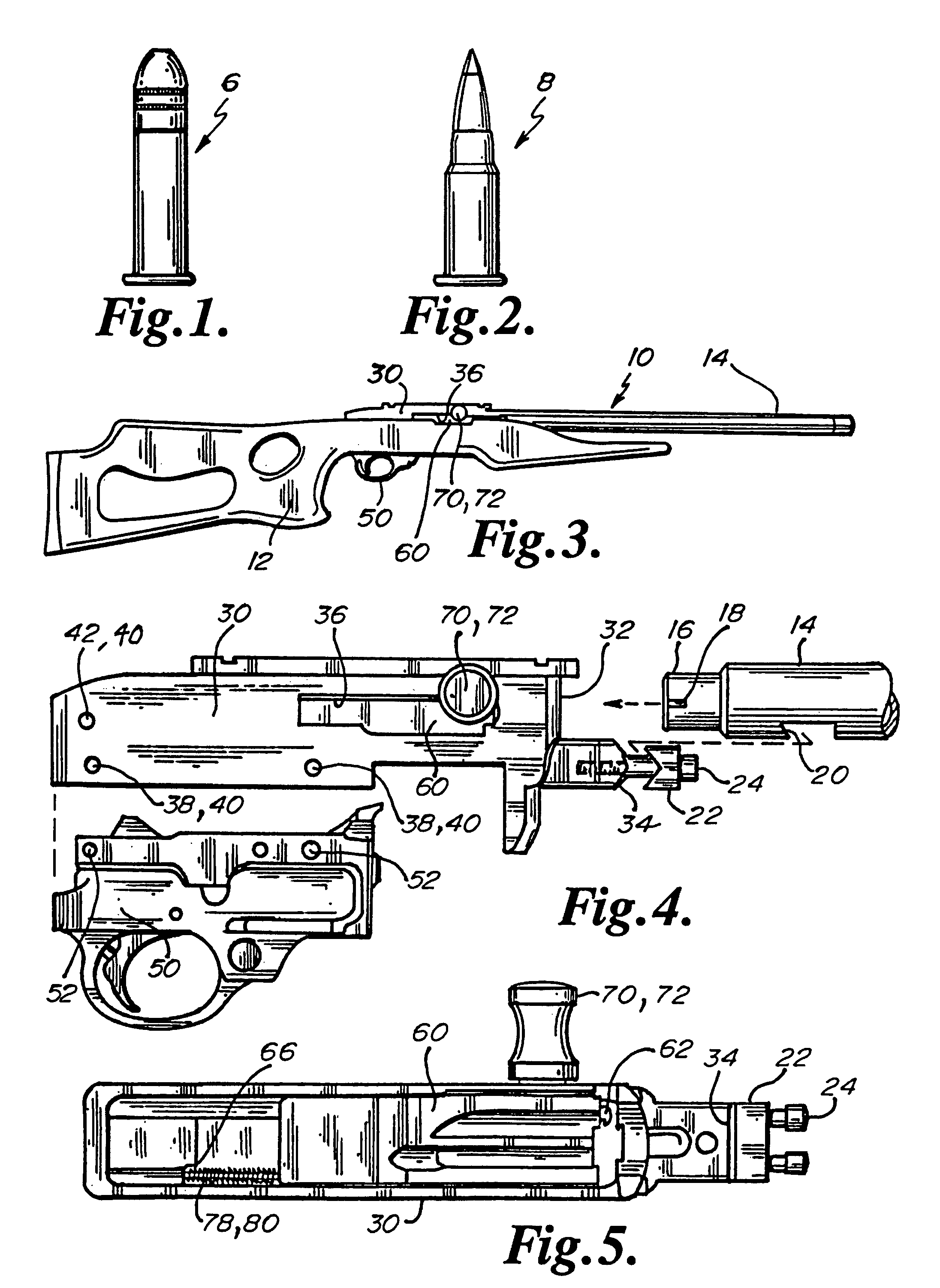 Conversion kit and method for a ruger 10/22 semi-automatic .22 caliber rim fire rifle to shoot .17 mach 2 cartridges