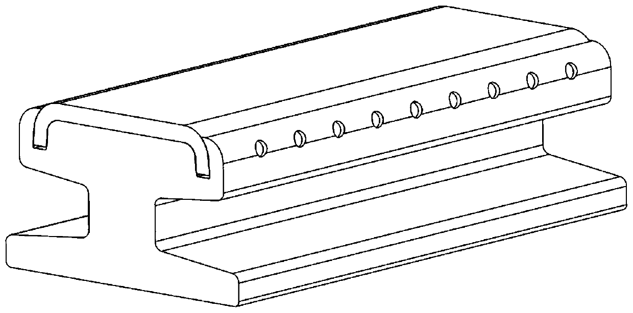 Special-shaped steel belt and steel aluminum composite conductor rail