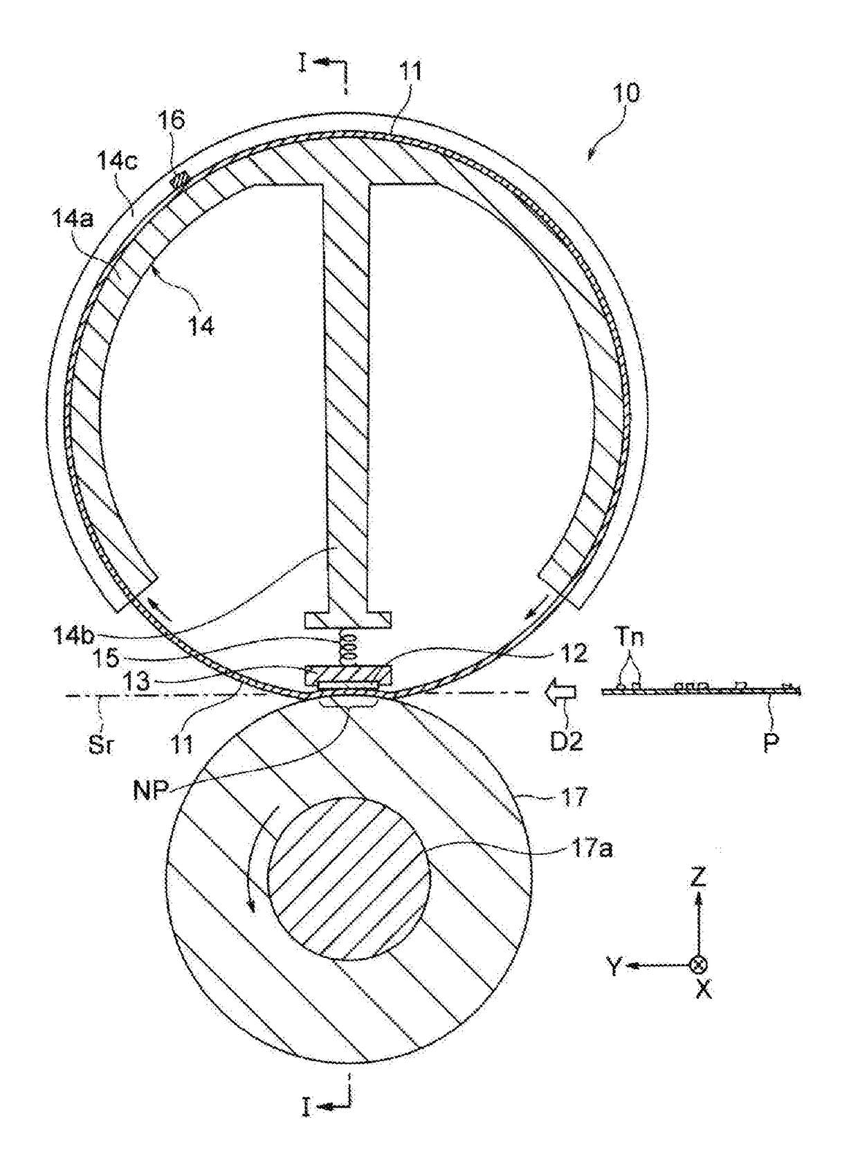 Fixation device and image formation apparatus