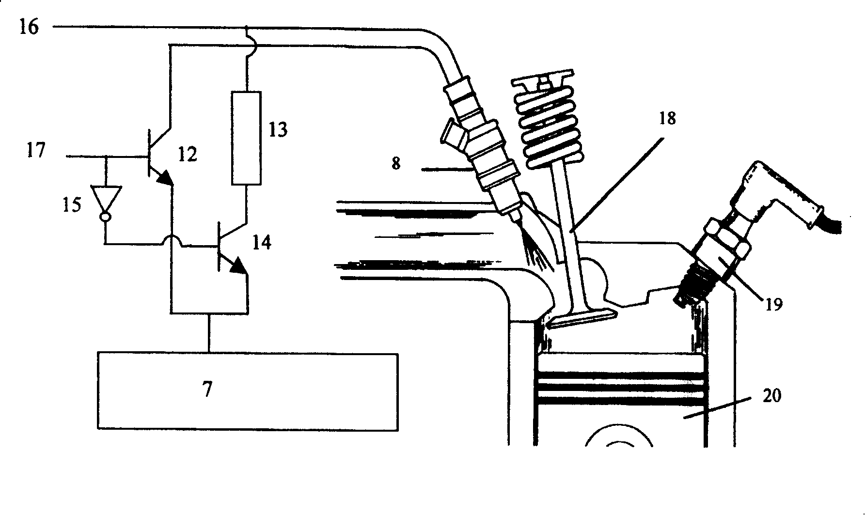 Electrojet engine variable working displacement control technique