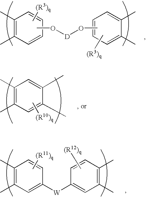 Data storage medium comprising polyimides