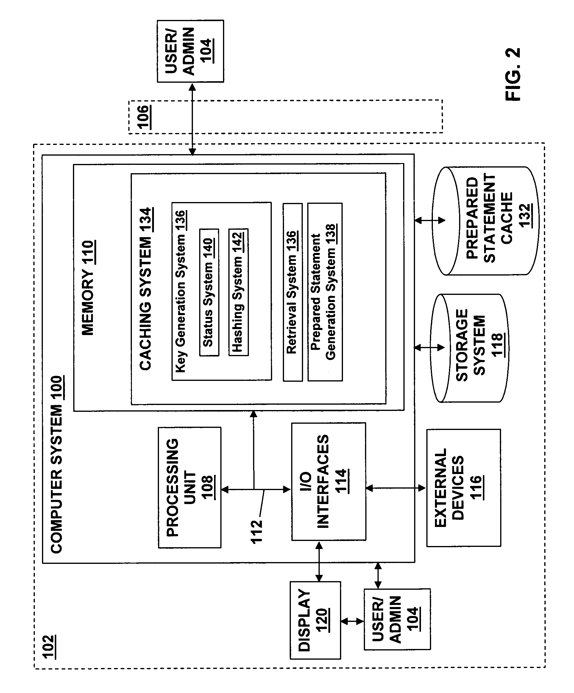 Method, system, and computer program product for caching dynamically generated queries