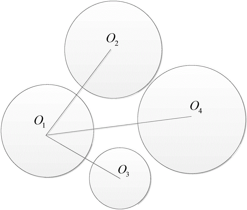 Network topology visualization method with respect to geographical location information