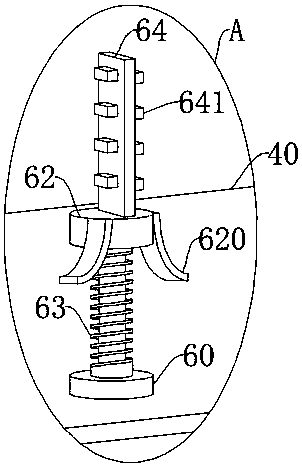 Automatic transporting device for round workpiece milling machine