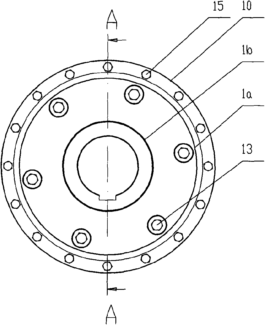 Actuation balance-free type single-reducing coupling