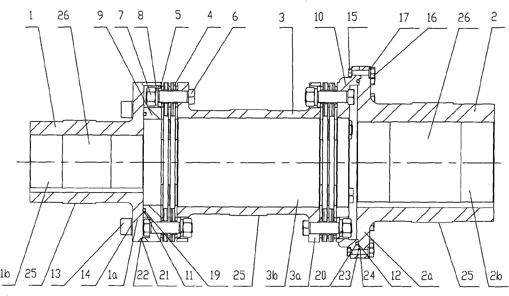 Actuation balance-free type single-reducing coupling