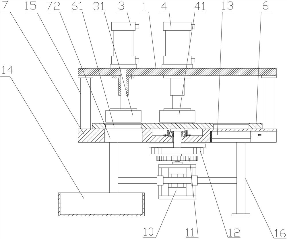 Walnut oil squeezing device and method