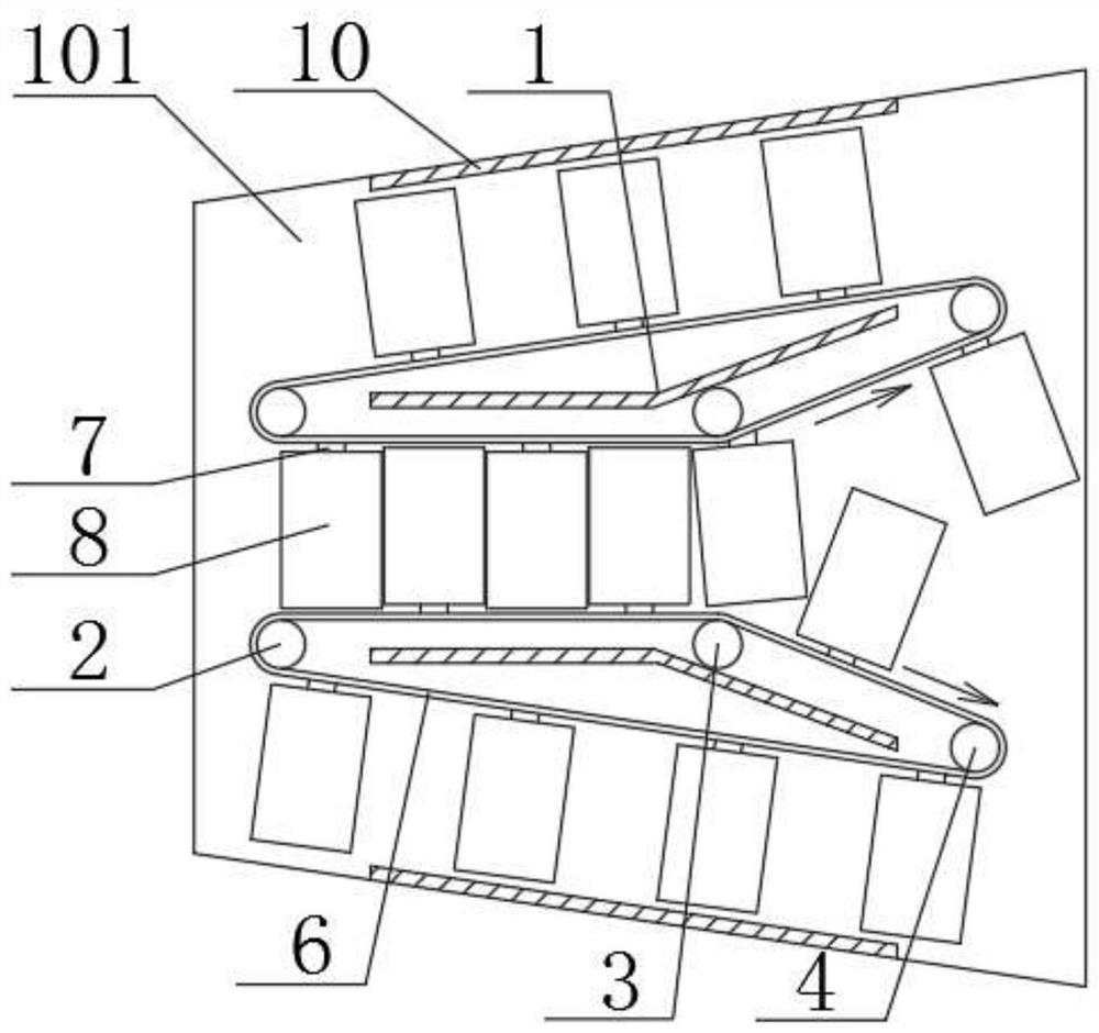 Cross-border article image inspection system based on X-ray machine