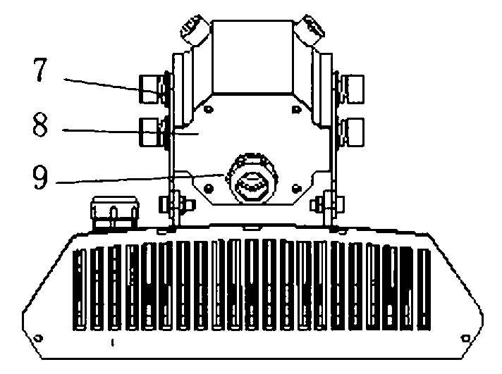 Replaceable modular LED streetlamp