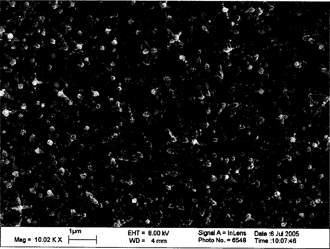 Method for preparing three-dimensional nanometer structure titanium dioxide