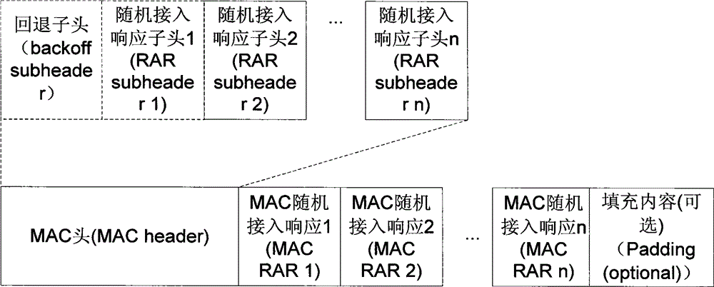 A random access control method and system