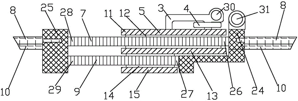 Method for using anti-theft double-layer zipper