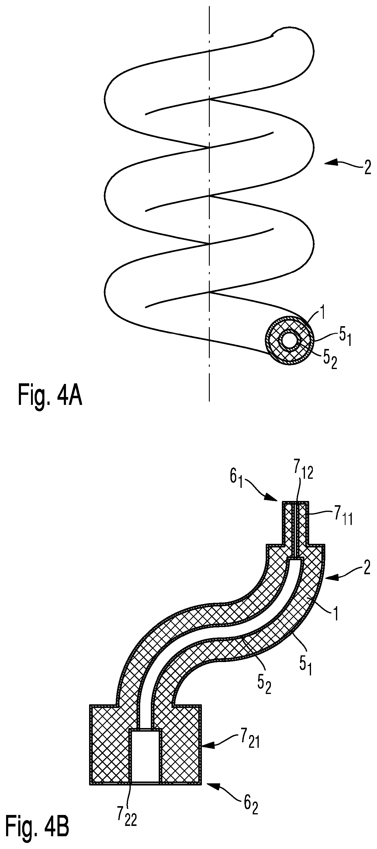 Method for producing at least one high-frequency contact element or a high-frequency contact element arrangement and associated apparatuses