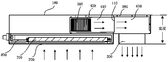 Novel clamping type air conditioner