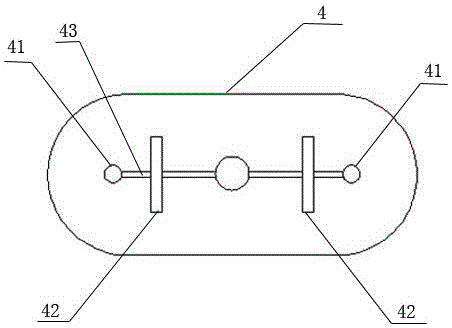 LED mirror front lamp