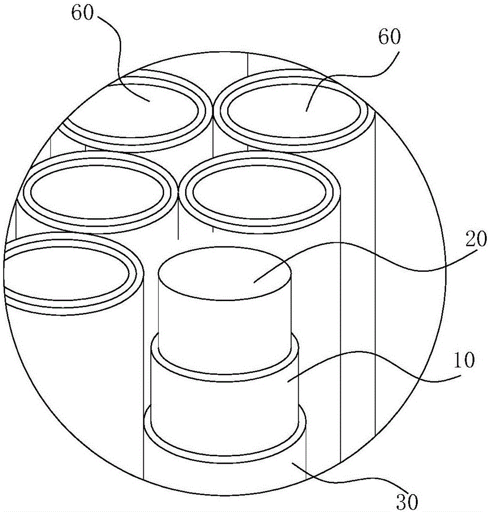 Explosion-proof, thermal-insulation and flame-retardant battery, battery pack and application method of explosion-proof, thermal-insulation and flame-retardant battery