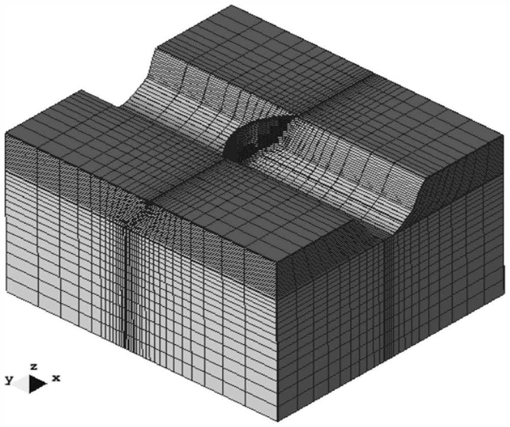 Method for evaluating long-term safety of arch dam under action of valley width shrinkage deformation