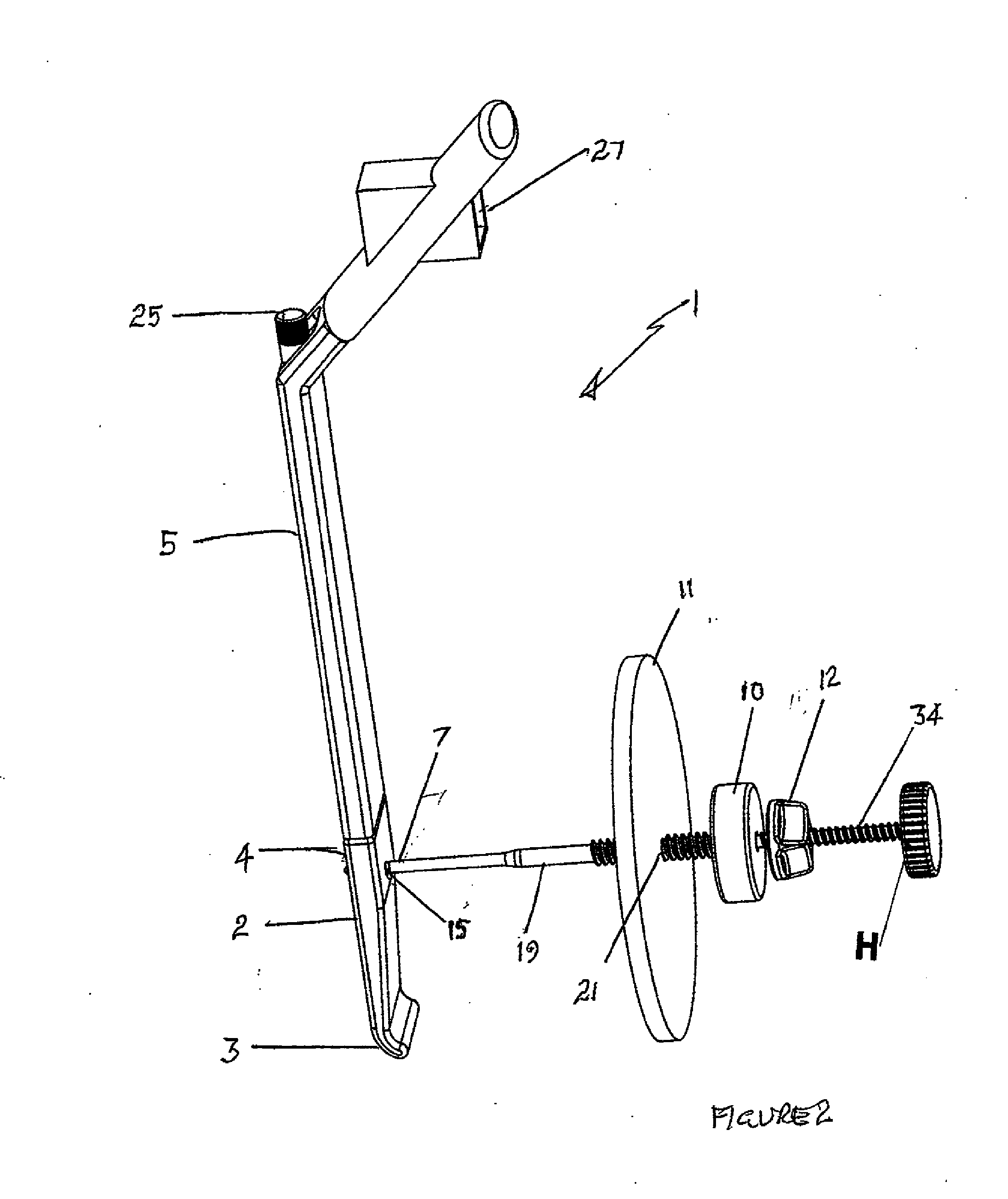 Clamping Retractor Assembly