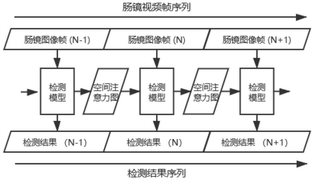 Real-time colonoscope polyp detection device based on deep learning