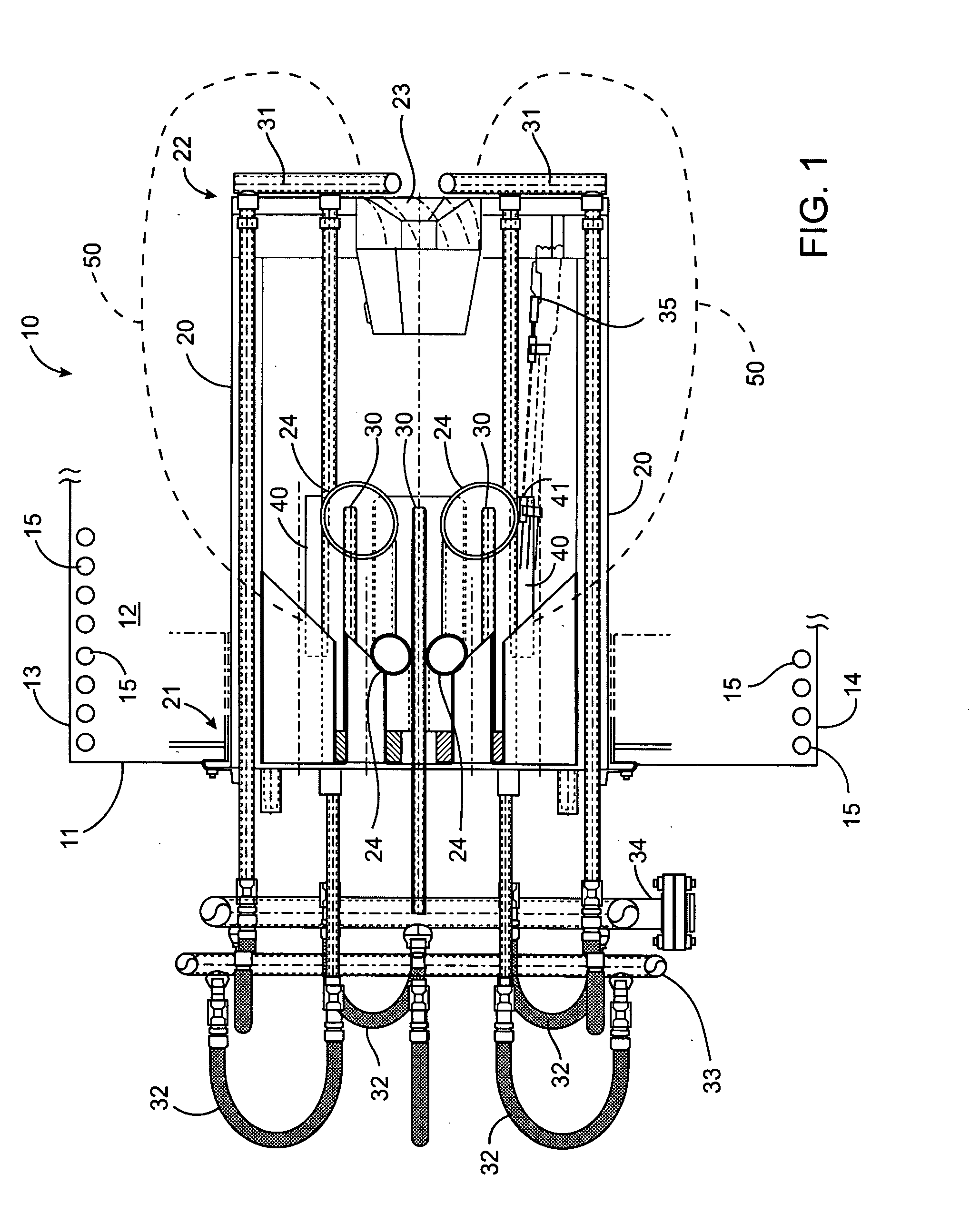 Energy efficient low NOx burner and method of operating same