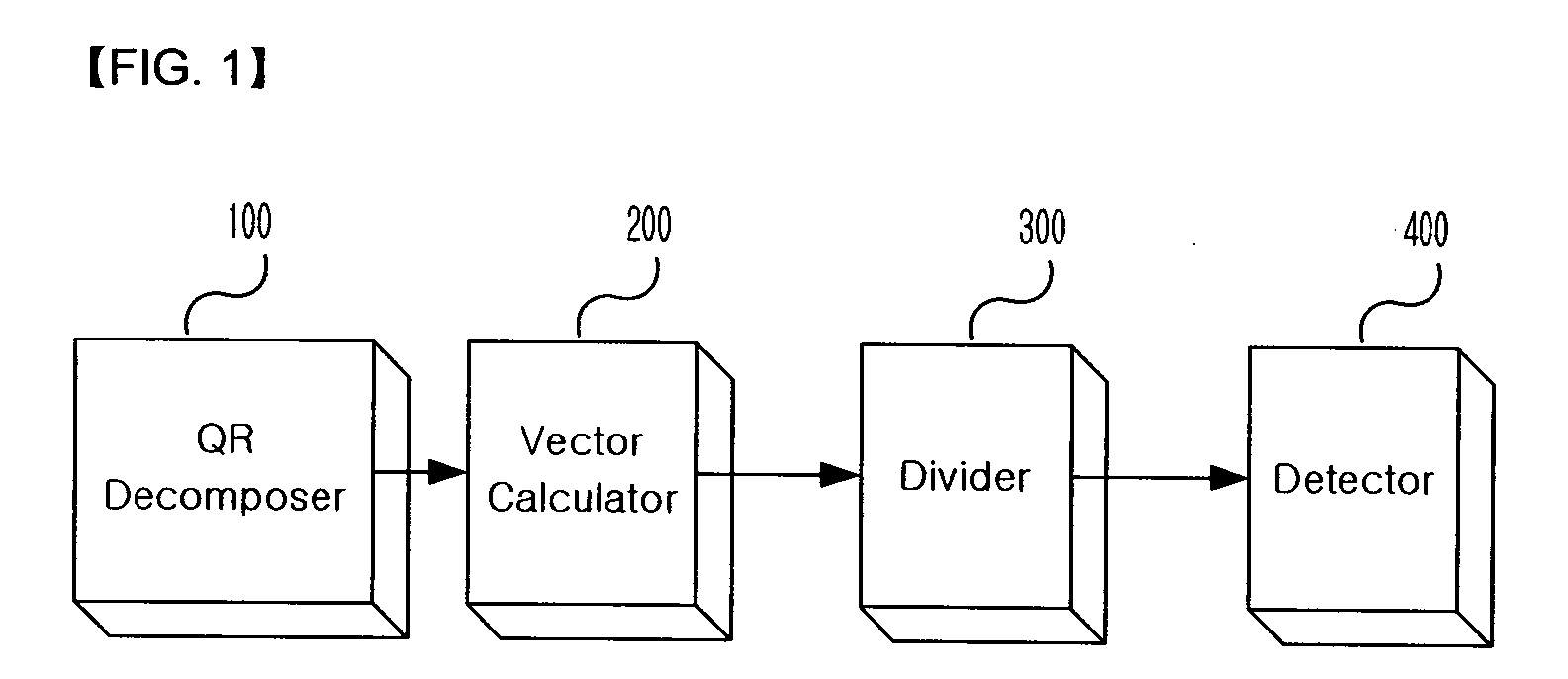 Method and device for detecting transmission signal with division detection