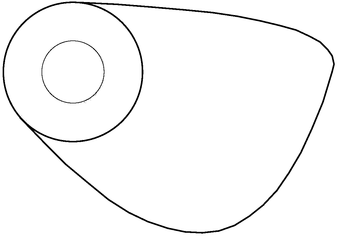 Cam-driven bandage-type external chest compression device