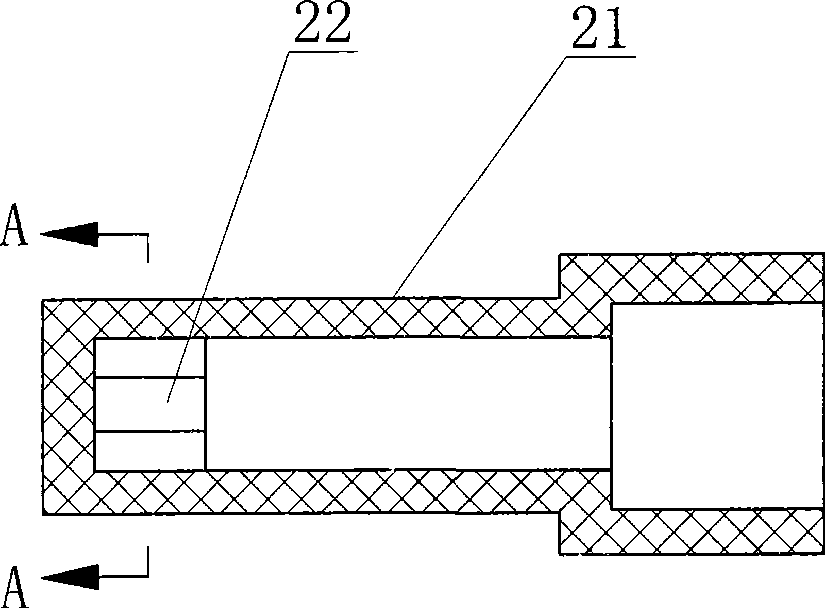 Automatic exhaust safety transfusion device