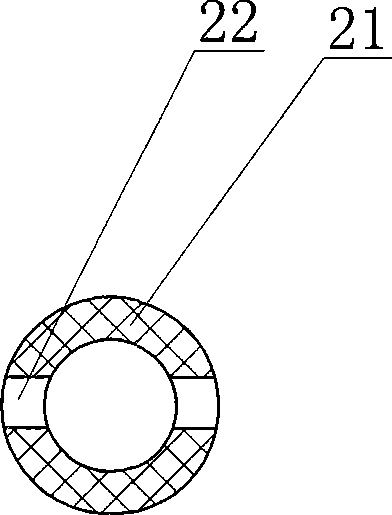 Automatic exhaust safety transfusion device