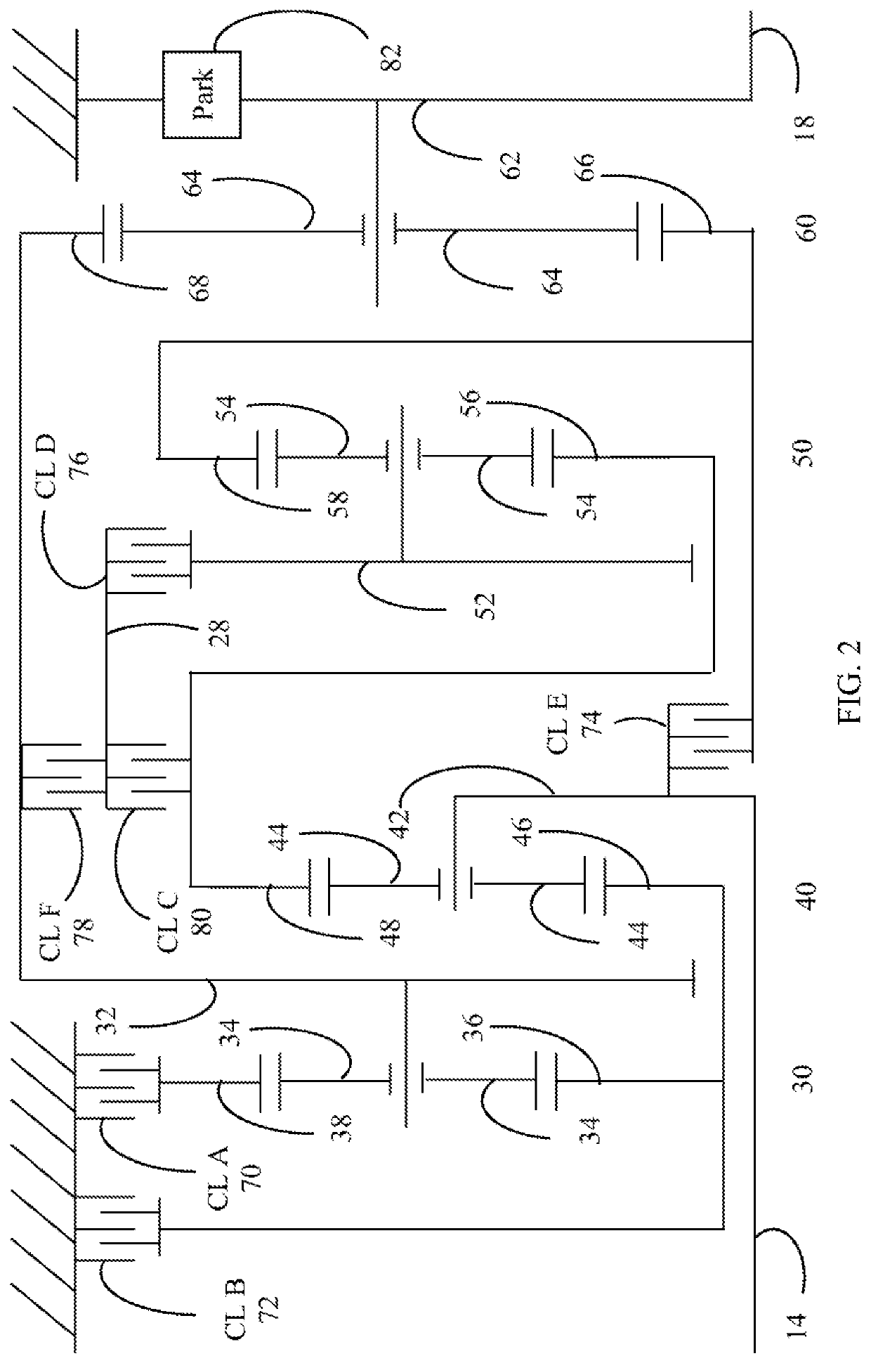 Transmission park control system