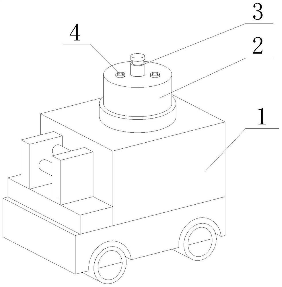 Pouring device for polyurethane rubber production