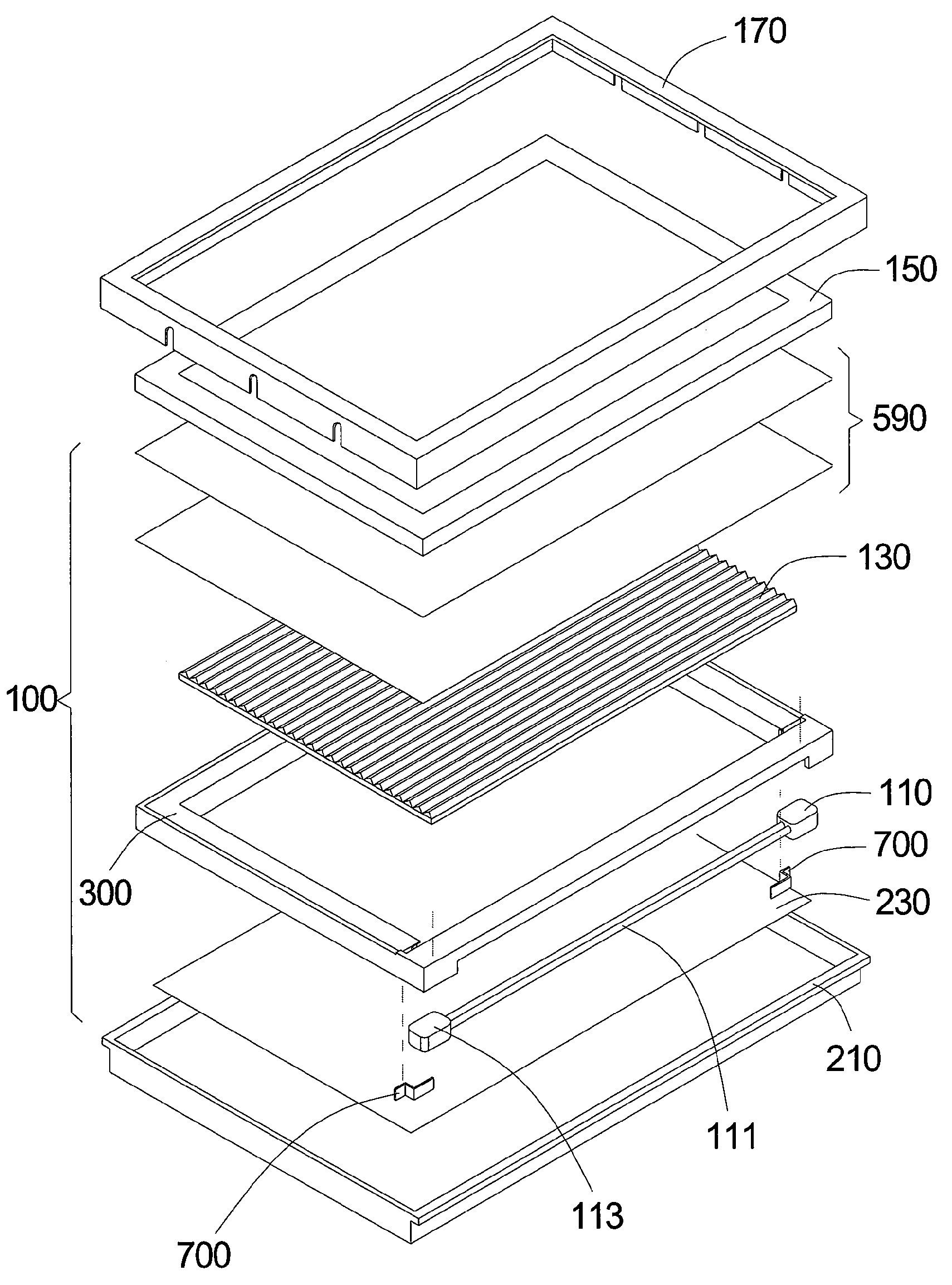 Backlight Module and an Optical Slice Unit Support Device Thereof