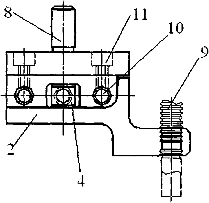 Pressing chuck for corrugated hose