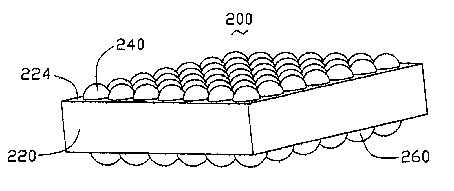 Light guide plate with embossments and backlight system using the same