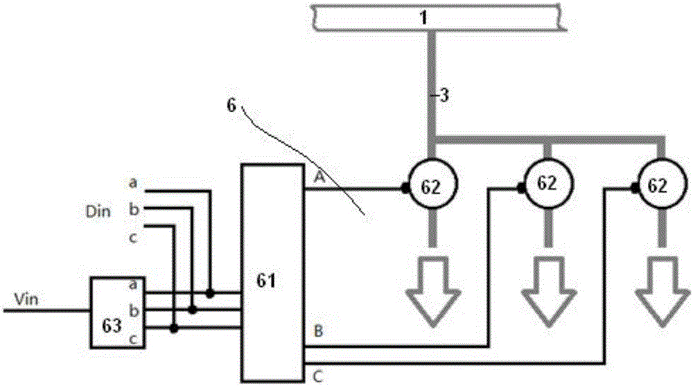 Air discharging control device and method for train braking