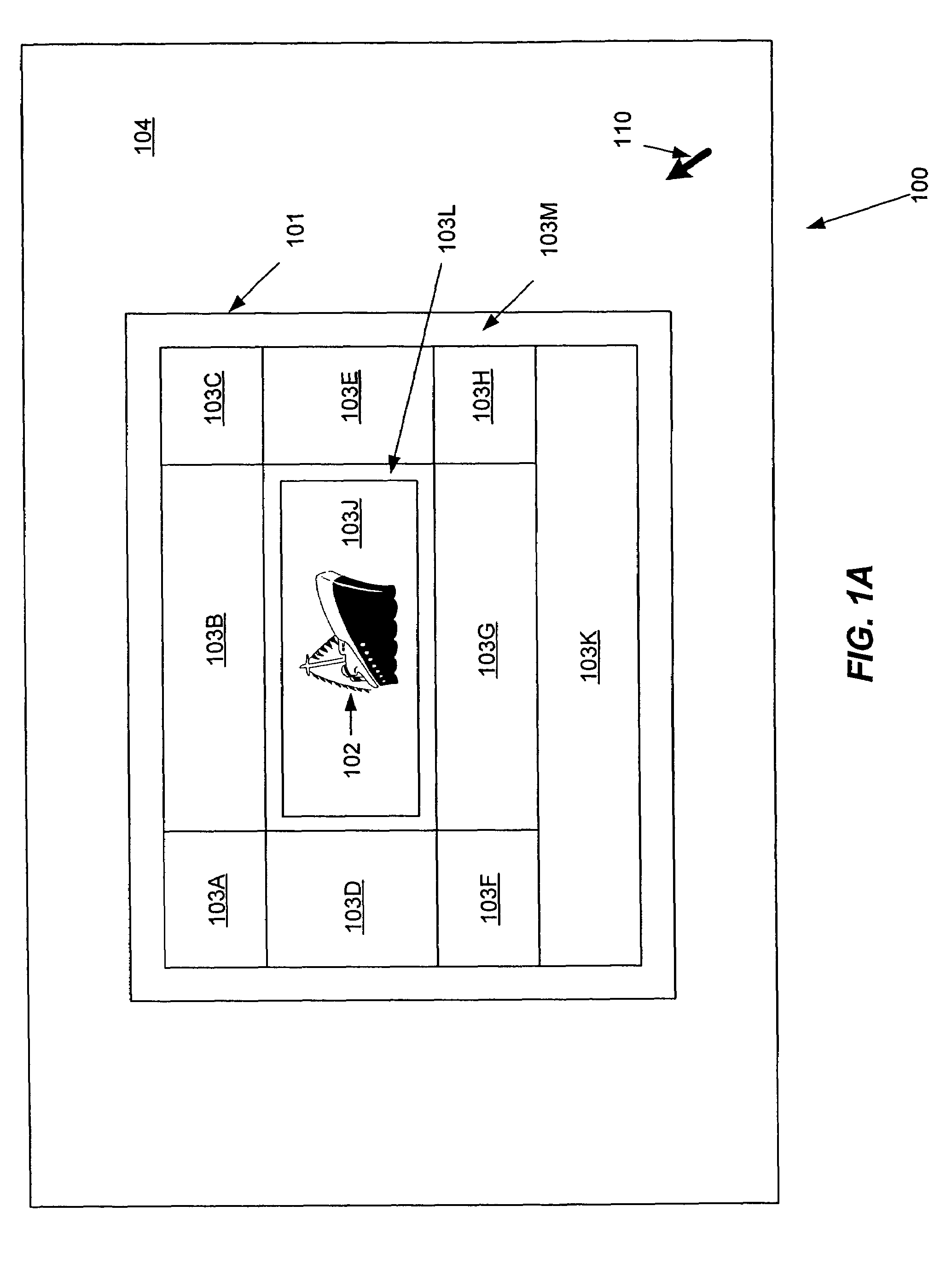 Manipulating an on-screen object using zones surrounding the object